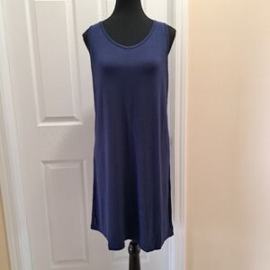 The Natural Cooling Sleep Dress Blue Women's Size Small Nightgown PJ's NWOT